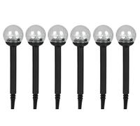 Solar-Gartenleuchte LED Cambiador 6er-Set Lámpara Solar Decorativa de Jardín