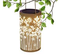 Solar Gartenleuchte | Solar Laterne Außen Deko | Wasserdichte Solarleuchten Wege | LED Gartenbeleuchtung für Hof Terrasse Balkon Einfahrt Außenbereich Garten Dekoration