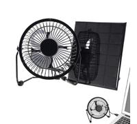 Solar Greenhouse Fan - 5W Waterproof Solar Exhaust Cooling Fan