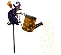 Solar Halloween Lights, Halloween Pathway Lights, Witch Garden Light