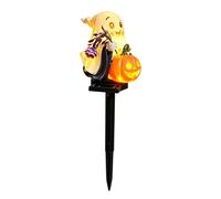 Solar Halloween Lights - Pumpkin Ghost Waterproof Resin Figurine Sculpture