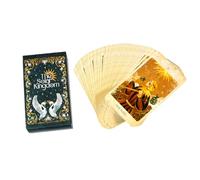 Solar Kingdom Tarot Oracle Cards, 78-Card Divination Deck for Spiritual Insight and Life Guidance, Mystical Tarot Set for Energy Reading, Meditation, Self-Discovery, Group Game, English Edition