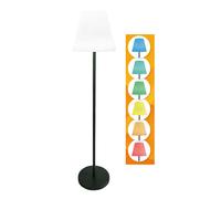 Solar Lámpara de Exterior Pie Luz Jardín Decorativa