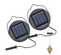 Solar Lantern Lid, Waterproof Replacement Cover, 8.5cm Solar Light Part with ABS Build, Weather Resistant Lamp Top with Integrated Panel, Garden Pathway Yard Porch Walkway Lighting Accessory