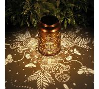 Solar Lanterns Outdoor Waterproof, Hanging Solar Twinkle Lights for Outside, Colorful Sunflower Glow Solars Garden Lantern, Garden Decor for Patio, Birthday Gifts for Women (B Mushroom)