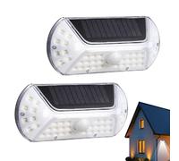 Solar Lights, Lantern Lamp, Motion Sensor with 7.48x3.39x1.77in Size Pack, Security Fixture for Patio Driveway, Garden Yard, Pathway Lighting, Backyard Landscape, Outdoor Use