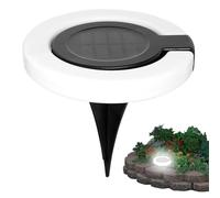 Solar Lights Outdoor Garden - Stainless Steel LED Solar Garden Lights | LED Solar Path For Lawn Pathway Patio | Impermeable Auto On/Off Solar Pathway For Your Guard | Landscape, Pa