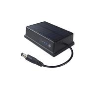 Solar Magnetic Portable Battery Waterproof 12V Power Bank Supply 9600mAh Plug for Wireless Rear Cam Outdoors