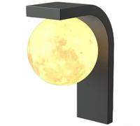 Solar Mural Impermeable para Patio y para camino Solar Mural(Moon) | LED eficiente, ambiance para acogedor, resina duradera, instalación para fácil, senderos entrada