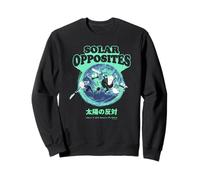 Solar Opposites Shlorp Warrior Pose Retro Logo Cartoon Sudadera