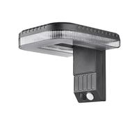 Solar Outdoor Wall Lights, Exterior Impermeable LED Lamp, 4,92 x 4,72 pulgadas Smart Motion Sensor Brightness for Patio, Yard, Pathway, Backyard, Garage Lighting Material ABS PC