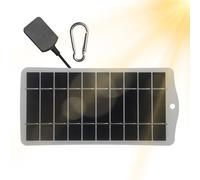 Solar Panel Charger, High-Efficiency Portable Power Source, Foldable Outdoor Charging Station, USB Compatible for Smartphones Tablets, Waterproof Solar Bank Camping Hiking Travel Use