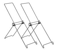 Solar Panel Mounting Bracket, Foldable Rack Metal Quick No Installation Garden Accessories, 2 Pieces Portable Solar Panel Ground Mount Stand, Wind Power Accessories For Outdoor Travel Camping