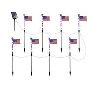 Solar Path Lights - Outdoor Garden Lamps, Solar Driveway Lights, Energy Efficient Outdoor Solarr Lighting System, Weather Resistant Automatic Dusk Dawn Illumination Pathway System With Yard Patio