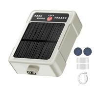 Solar Pond Aerator - 8-12 Hours Runtime Quiet | Live Fish Transport Solar Aerator - for Enthusiasts Anglers Aquarium Hobbyists Backyard Fountain Farm