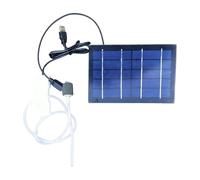 Solar Pond Aerator, Solar Powered Aquarium Air Pump, 7.09x5.91 Inches Oxygenation Device with Eco Charging, Water Oxygenator, Fish Tank Air Pump with Efficient Flow, Pond Aeration for Backyard