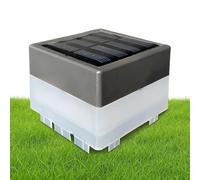 Solar Post Lights | Waterproof Landscape Garden Postt Lamp | Wooden Fence Gardenn Decking Patio Yard Decoration | for Wood/Vinilo, Deck Patios, Gardening Decor, Black