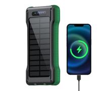 Solar Power Bank | 10000mAh Battery Pack with Flashlight | Solar Powered Ph