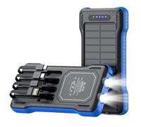 Solar Power Bank - Solar Powered Phone Charger For Campers, Hikers, Women