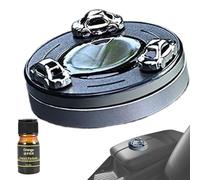 Solar Power Car Air Freshener | Car Air Freshener Solar Energy | Rotating Aromatherapy Perfume Ornaments | Car Cute Car Model Ornaments | Car Scent Diffuser | Portable Car Air Freshener For Car