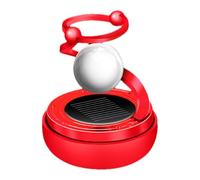 Solar Power - Star Ball Rotating Perfume Holder, 360 Degree Adjustable Aromatherapy Diffuser, Vehicle Dashboard Fragrance Decor, Sun Powered Scent Ornament, Interior Air Fresh Accessory,