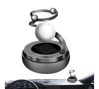 Solar Power - Star Ball Rotating Perfume Holder, 360 Grados Adjustable Aromatherapy Diffuser, Vehicle Dashboard Fragance Decor, Sun Powered Scent Ornament, Interior Air Fresh Accessory,