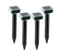 Solar Power Ultrasonic Mole Repellents, Upgrading Mole/mouse Etc 4pack