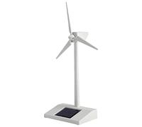 Solar Power Windmill, Pinwheel Model with 5.51x3.54 Inches, Home with Windmills Decoration, Educational Teaching Tool for Living Room, School, Classroom, Patio, Lawn, Yard, Outdoor Ornament