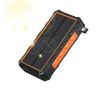Solar Powerbank, Foldable Fast Charging Battery, Wireless Power Bank with Light, Built-in Compass and SOS Alarm for Hiking, Fishing, Camping, Cyclists, Outdoor, Survival Use Safety 6.54x3.35x1.38in