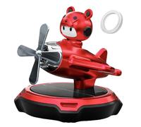 Solar Powered Air Freshener, Cartoon Rotating Fragrance Diffuser, Eco-Friendly Automotive Perfume, 4.13x3.35 inches Long-Lasting Scent, Ideal for Car, Bedroom, Home Decor