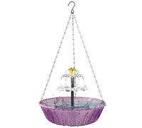 Solar Powered Bird Bath, Outdoor Water Feature, Patio Deck Garden Fountain For Birds and Wildlife, Backyard Bird Watching Accessory, Home Garden Courtyard Balcony Nature Enjoyment