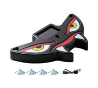 Solar Powered Car Window Light - Dynamic Eye Front Rear Windshield Lamp for