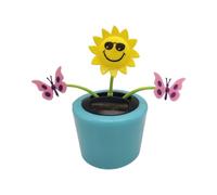 Solar Powered Dancing Ornaments- Animated Dancing Toys- Reusable Solar Powered Car Toys- Dashboard Decoration Toy- Shaking Head Toys- Ornaments For Bed and Cars