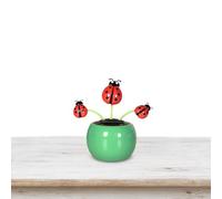 Solar Powered Dancing Ornaments- Animated Dancing Toys- Reusable Solar Powered Car Toys- Dashboard Decoration Toy- Shaking Head Toys- Ornaments For Bed and Cars