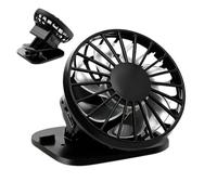 Solar Powered Fan: Hands Free Hat Clip On Airflow, Mini Summer Cooling Tool