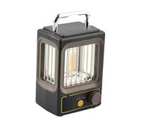 Solar Powered Lantern, portátil Camping Light, Recargable Cordless Garden, Led Tent Lights, Outdoor Table Lamp, for Courtyard & Garden Use 3.74x3.15x6.5 pulgadas