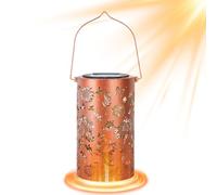 Solar Powered Lantern - Sunflower LED Ambient Lighting, Solar Lanterns Outdoor Waterproof Light with High-Efficiency Monocrystalline Panels, Artistic Garden Stake for Patio Pathway