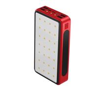 Solar Powered Power Bank, Portable Solar-Operated Phone Charger, 20000mah Capacity, Supports Charging for 4 Devices, Ideal for Adults, Teens, Students, Travel, and Commuting Use 6.3x3.19x1.3 Inches