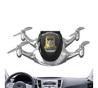 Solar-Powered, Rotating Helicopter Aromatherapy Ornament, Decorative Drone Auto Accessory, Long-Lasting Car Interior Freshener For Men And Women, Perfect For Home 7.68x5.91 Inches