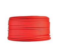 Solar PV Cable Wire 4/6/10mm² 12/10/8AWG Tinned Copper Double XLPO Insulation 50M/100M(100Meters Red)