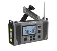 Solar Radio portátil SOS powerbank 10.000mAh Linterna alternador Kruger y Matz
