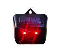 Solar Repellent Against Wild Animals Such As Raccoons - 4 Effective Repellents with Red LED Light