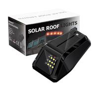 Solar Roof Lights for Trucks | Car Roof LED Waterproof Lamp | Solar Powered Cab Lights | for Suv Rv Automotive Vehicle Camping Outdoor Worksite