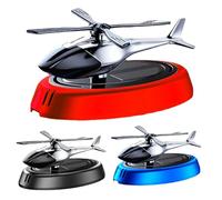 Solar Rotating Car Air Freshener - 300g Helicopter Style Solar Car Perfume | ABS Luxury Çar Fragrance, Aromatherapy Ornament For Dashboard, Decorative Ćar Interior Accessory Air Freshener