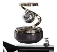 Solar, Rotating Car Perfume, Lasting Car Fragrance, Auto-rotation Air Freshener, Solar Powered Freshener, Car Scent Diffuser, Fragrance For Car, Car Air Freshener, Home, So