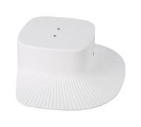 Solar Security Camera Cover, 18x14x6cm, Corner Camera Shield, Weatherproof Protector, Durable Design, UV-Resistant Material for Home, Café, Hotel, and Outdoor Use, White