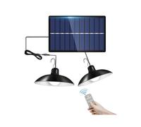 Solar Shed Light with Remote Control Super Bright High Lumens Adjustable Waterproof Indoor Outdoor
