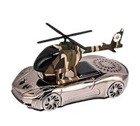 Solar, Solar Ornament, Aromatherapy Car Diffuser, Rotating Car Perfume, Solar-Powered Helicopter Ornament Car Air Freshener with Rotating Diffuser and 5ml Oil for Car