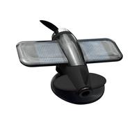 Solar Spinner, Airplane Car Ornament, Solar Helicopter Decor, Rotating Dashboard Decoration Auto Interior Display, Sun Powered Vehicle Model Decoration, 2 Pack Black Red Silver
