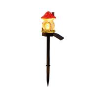 Solar Stake Lights | Mushroom House Garden Decor | Solar Powered Path Light | For Homeowners Gardeners Landscapers Pathway Driveway Yard Lawn Patio Deck Flower Bed Backyard Landscape Decoration Use